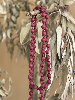 COLLAR BOLITAS ROSA