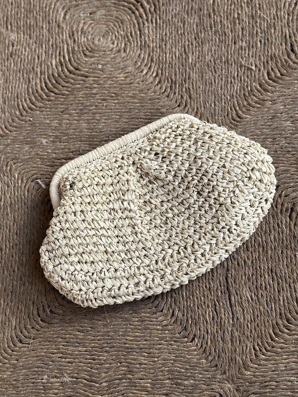 BOLSO RAFIA BEIGE