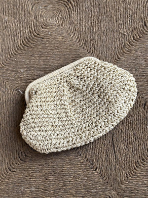 BOLSO RAFIA BEIGE