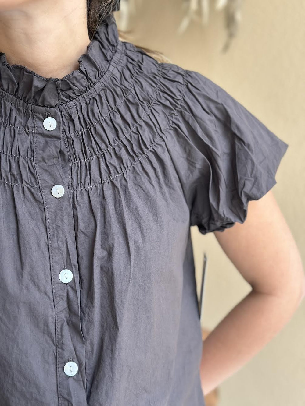 BLUSA LUPITA CHOCO