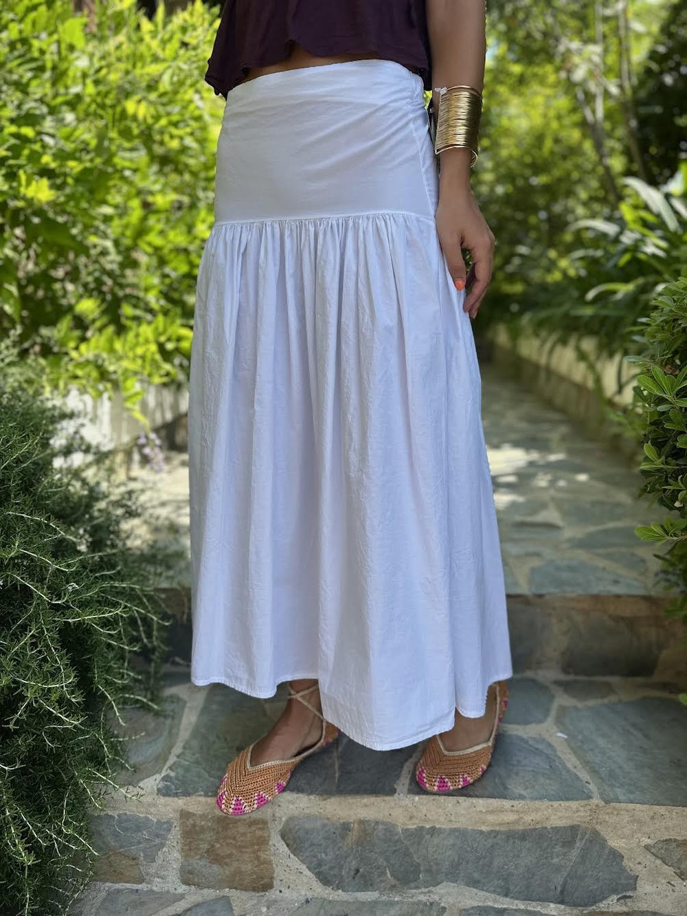 FALDA FAJÍN BLANCA