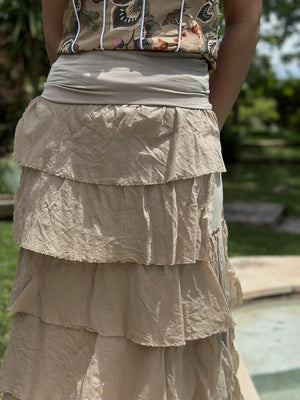 FALDA MARINA CAMEL