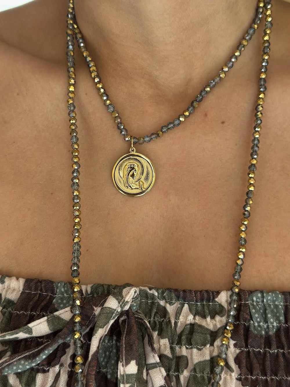 COLLAR BICOLOR VIRGEN NIÑA