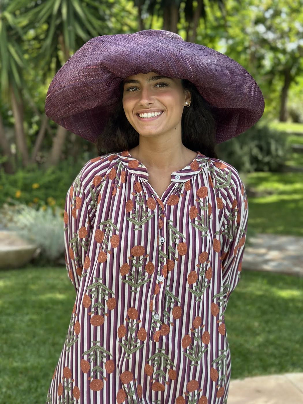VESTIDO RAYITAS FLORAL