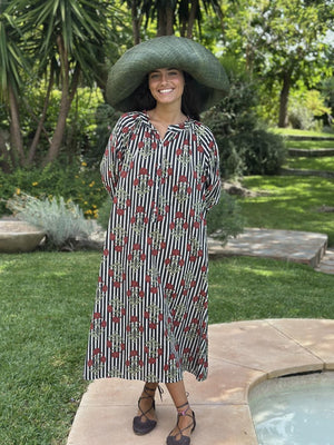 VESTIDO RAYITAS FLORAL