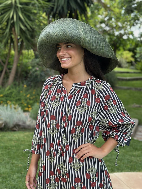 VESTIDO RAYITAS FLORAL