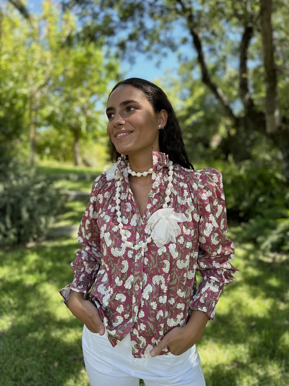 BLUSA FLORAL