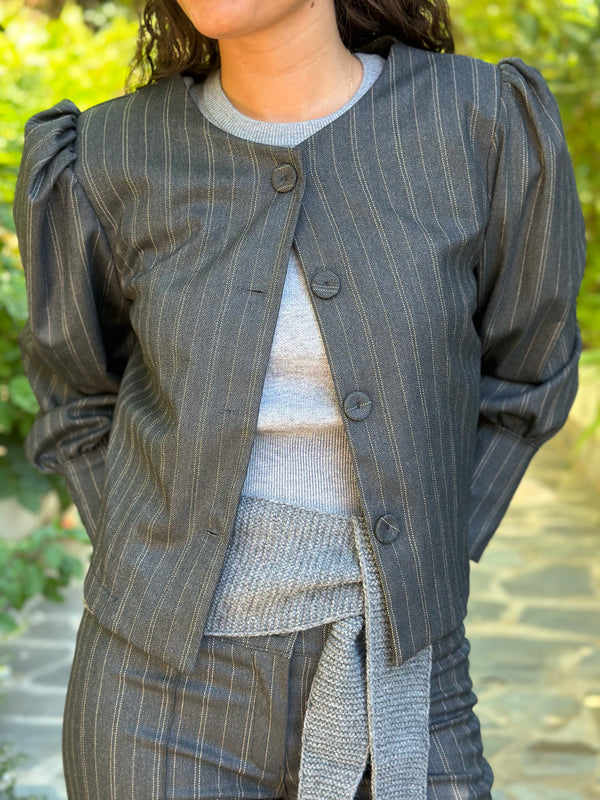 CHAQUETA RAYAS