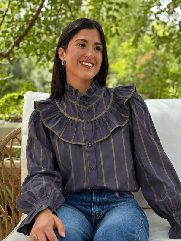 BLUSA BABERO RAYITAS