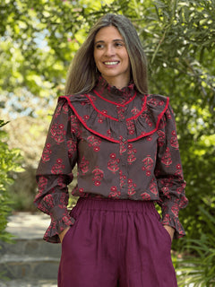 BLUSA BABERO FLORAL