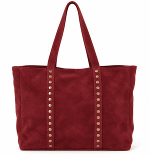 BOLSO PIEL VUELTA GRANATE