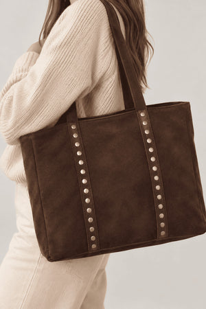 BOLSO PIEL VUELTA CHOCO