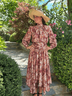 CONJUNTO FLORAL- 2 PIEZAS