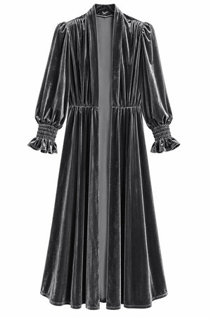 KIMONO HOMBRERAS GRIS