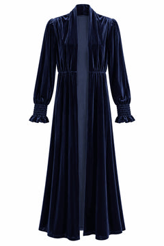 KIMONO HOMBRERAS AZUL MARINO
