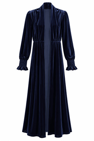 KIMONO HOMBRERAS AZUL MARINO