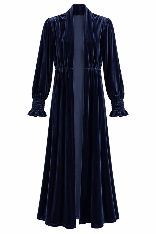 KIMONO HOMBRERAS AZUL MARINO
