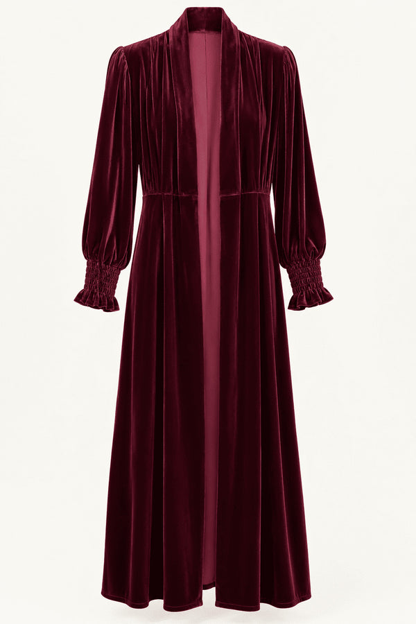 KIMONO HOMBRERAS VINO