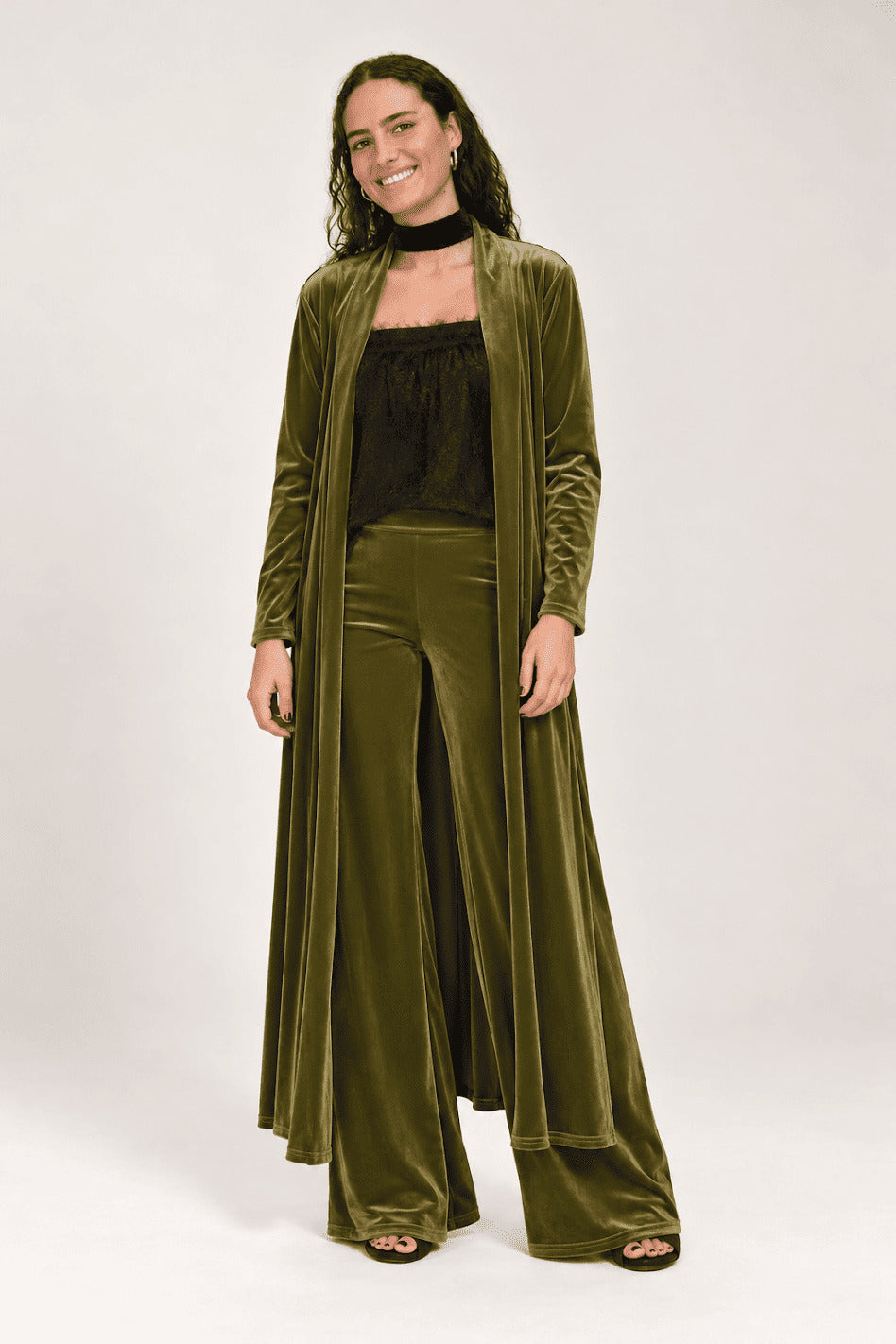 LIME LONG KIMONO