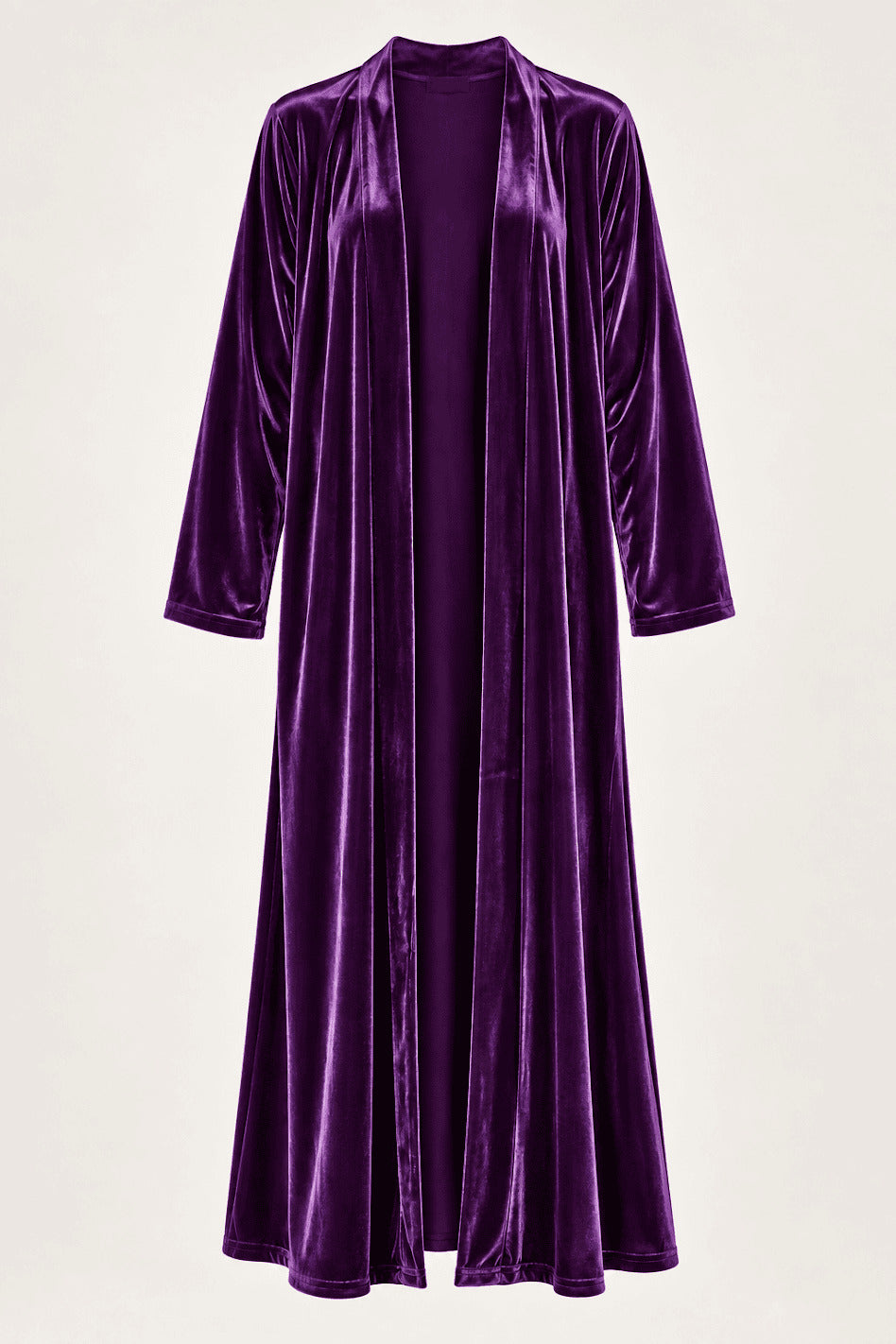 LONG PURPLE KIMONO