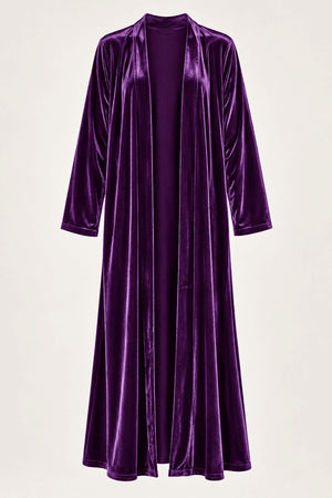 KIMONO LARGO MORADO