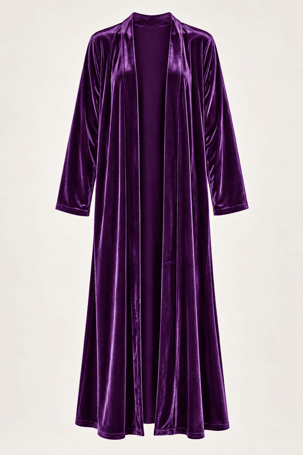 KIMONO LARGO MORADO
