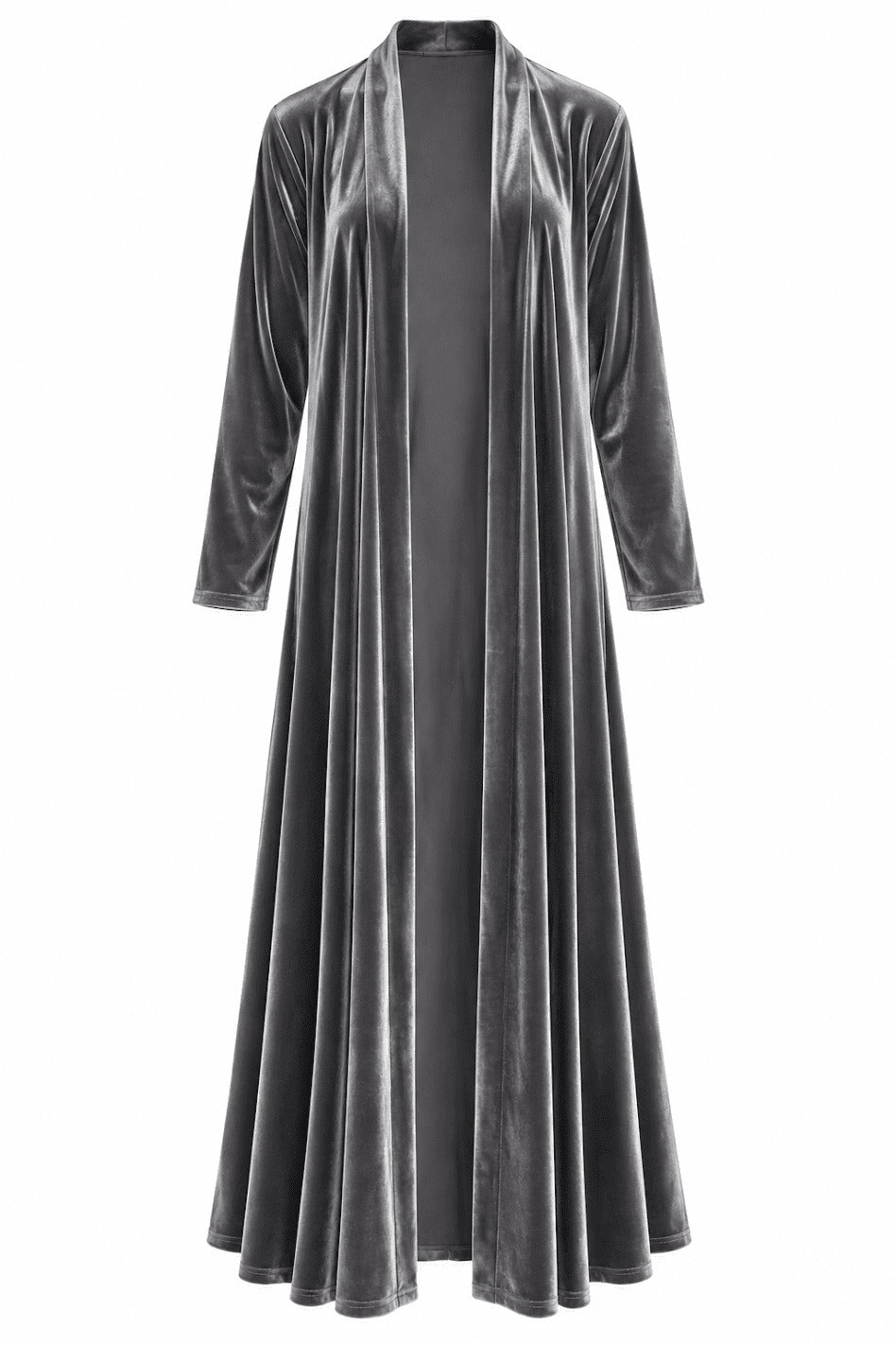 LONG GREY KIMONO