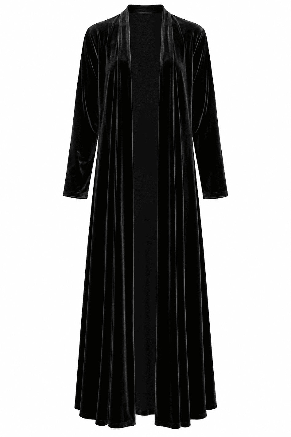 LONG BLACK KIMONO