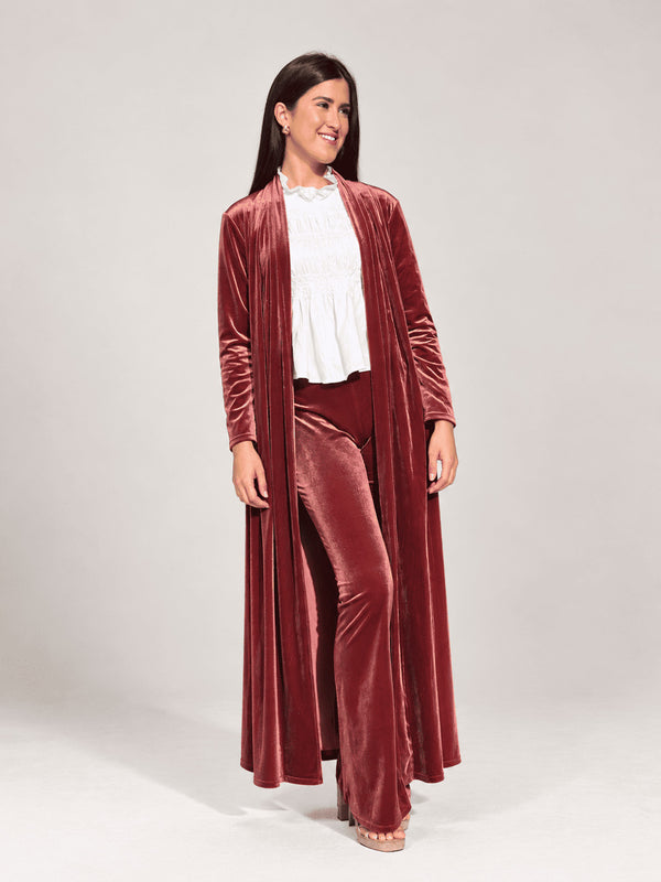 KIMONO LARGO TEJA