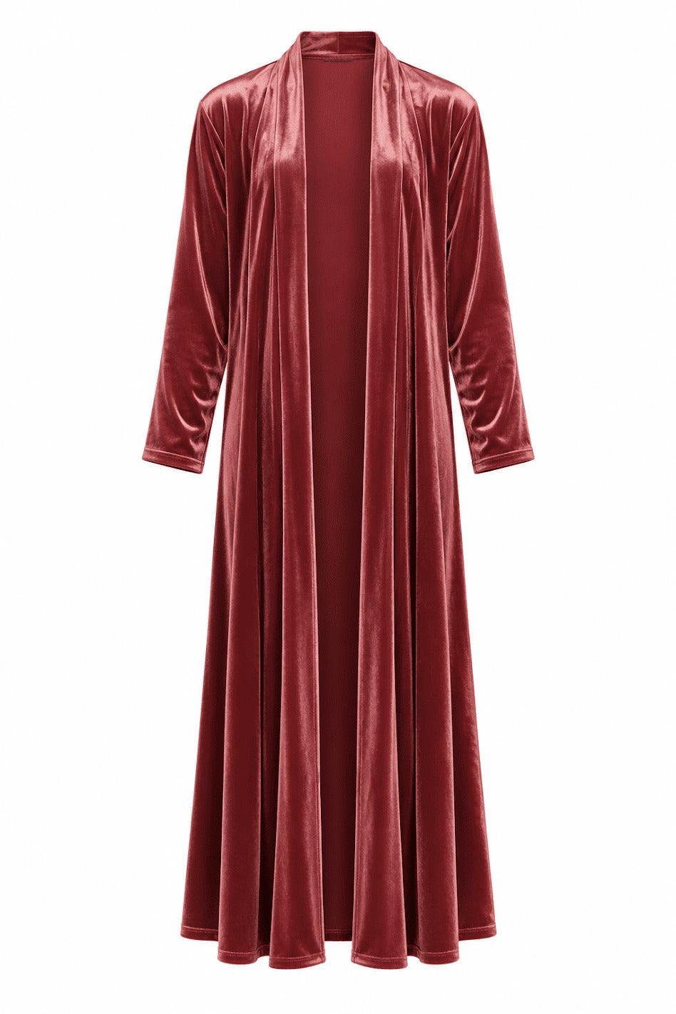 TERRACOTTA LONG KIMONO