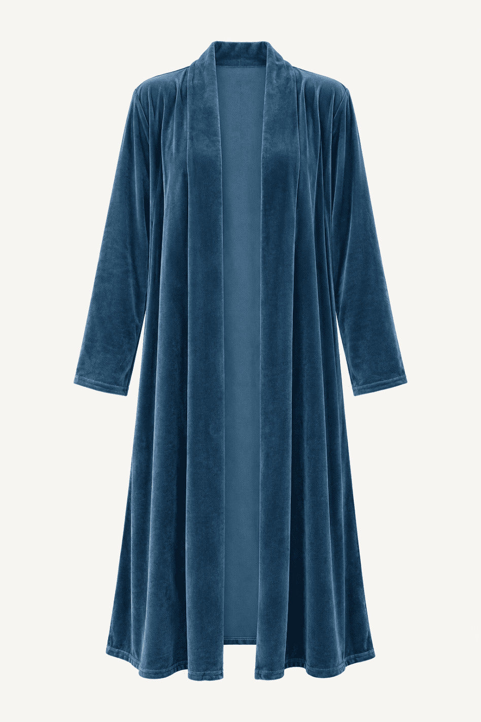 TURQUOISE MIDI KIMONO