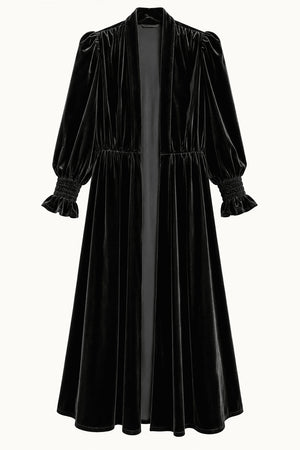 KIMONO HOMBRERAS NEGRO