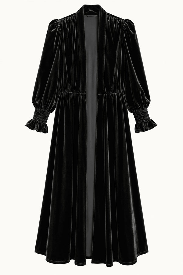 KIMONO HOMBRERAS NEGRO